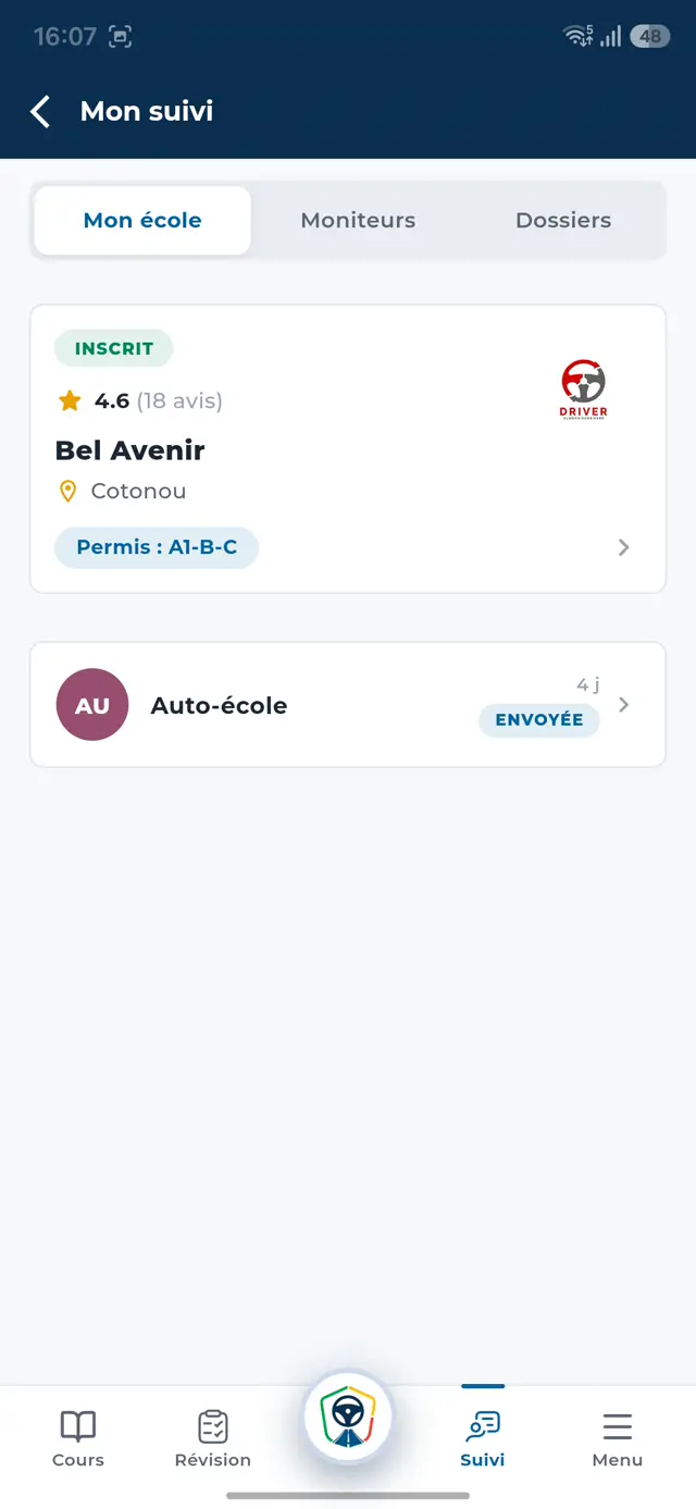 Mon auto-école
